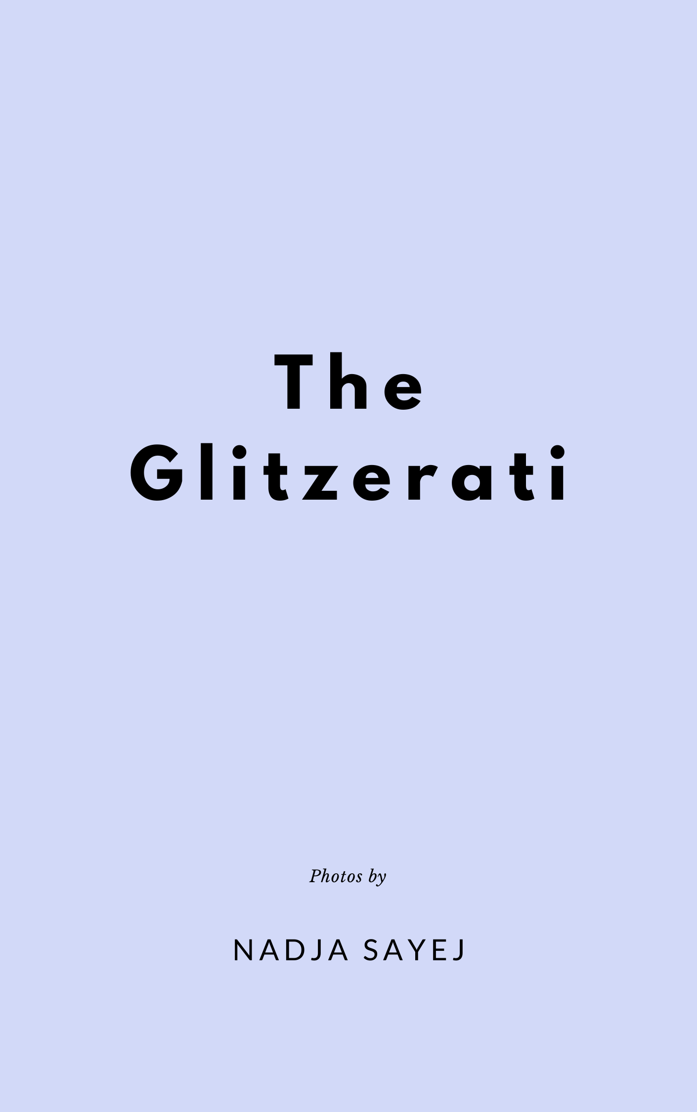 1. the glitzerati